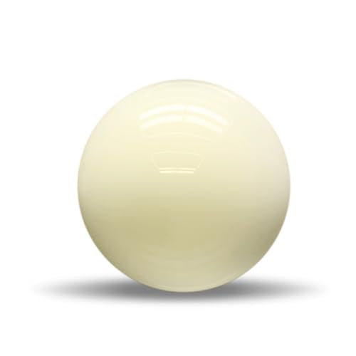 Regulation 2-1/4 Inch White Pool Cue Ball - 6 oz