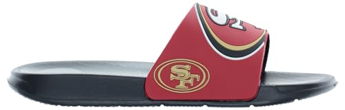 Men's NFL Big Logo Raised Slide Sandals | Casual Comfort