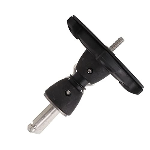 Durable Windsurfing Mast Base for Water Sports - Black