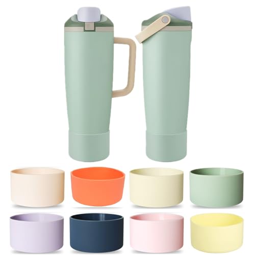 Silicone Water Bottle Boot for 30oz & 40oz Tumblers - Eucalyptus