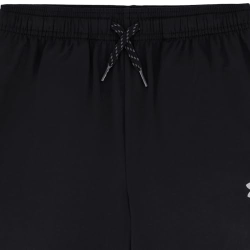 Under Armour Boys' Fleece Jogger Sweatpants, Outdoor Collection – Medium, Black Twist