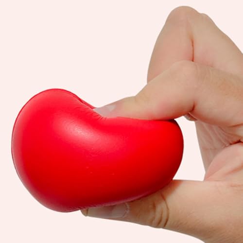 Hand Grip Strengthener Ball - Heart Shaped Finger Trainer