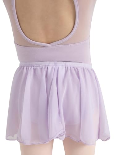 Big Girls' Circular Pull-On Skirt - Lavender