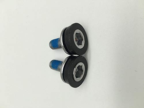 M8 Bike Crank Arm Bolts - 8mm Square Taper Bottom Bracket Screws - 2 Pcs