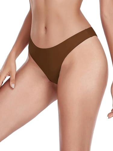 Cheeky Bikini Bottom - XX-Large / Coffee