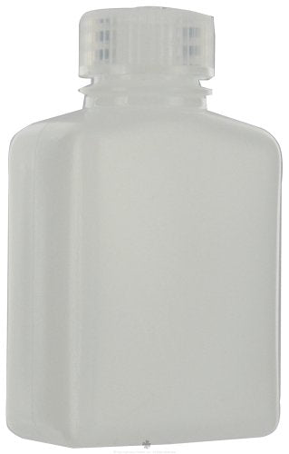 Wide Mouth Rectangular Bottle - 4 oz Space Saving Design