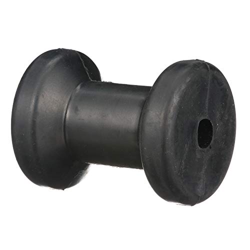 4-Inch Rubber Keel Roller for Boat Trailers - Heavy-Duty Hull Support