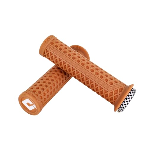 ODI MTB Lock-On Grips V2.1 Gum/White Checker – Single-Clamp System