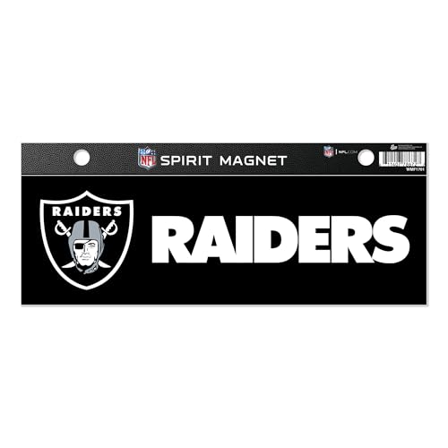 Las Vegas Raiders NFL Team Spirit Magnet - 4 x 10 Car & Home Décor