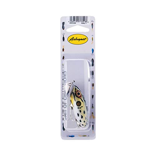 Jitterbug Topwater Bass Fishing Lure - 2.5" 3/8 oz Cricket Frog