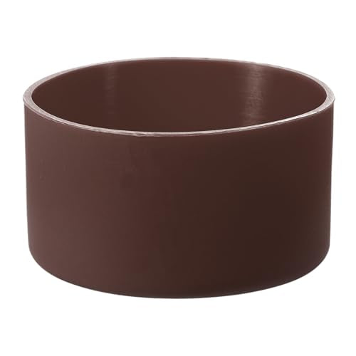 Silicone Boot Sleeve Protector - Anti-Slip for Water Bottles - Brown