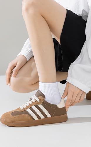 Ankle Socks for Women - Thin Cotton Athletic Mini Crew - 5 Pairs, White