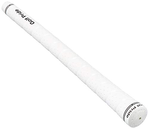 Midsize Golf Grip - Tour Wrap Style, White - 1-Pack