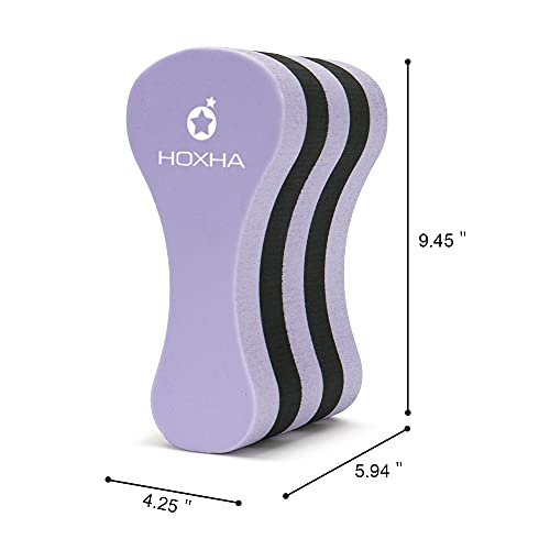 EVA Swimming Pull Buoy Leg Float - Purple & Black Training Aid