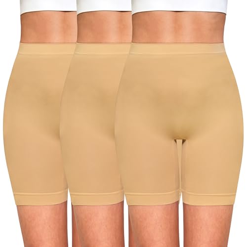Slip Shorts for Women - Anti Chafing Boyshorts, Large Color-sss