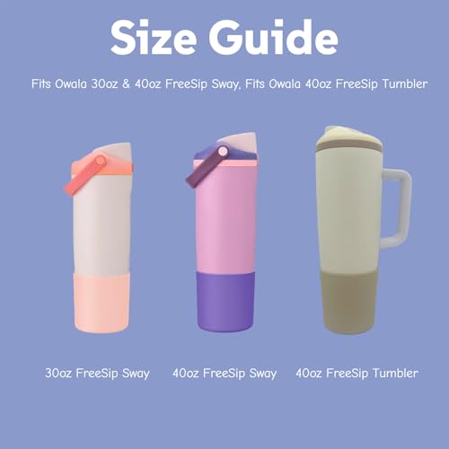 Silicone Protective Boot for 30oz & 40oz Tumblers - Lilac Gray