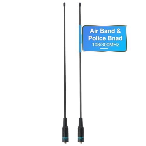 Dual Band Antenna for Ham Radios - 120/300MHz, 2 Pack