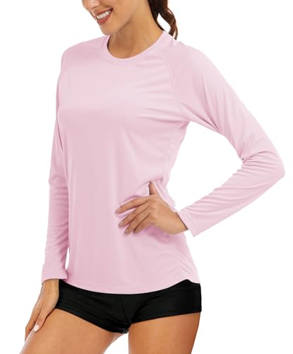 Women's Long Sleeve Sun Protection Shirt UPF 50+ for Hiking & Fishing
