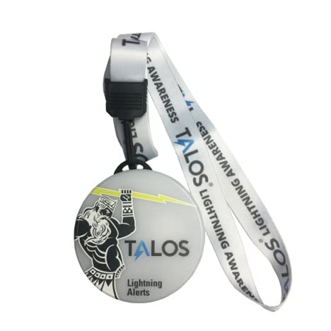 Lightning Strike Detector - Personal Outdoor Safety Alerts - Compact Wearable