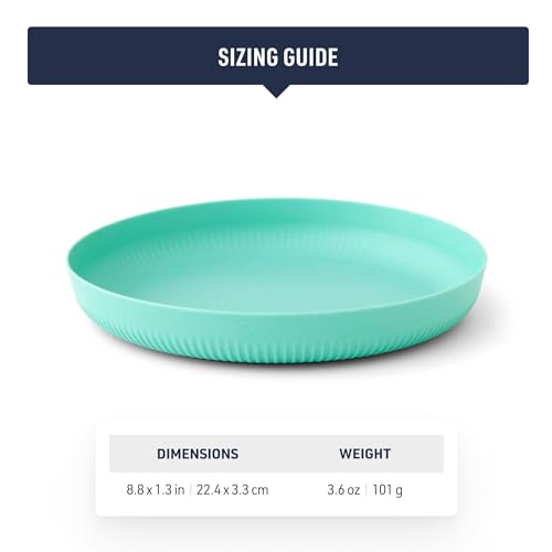 Sea to Summit Passage Camping Plate – Spicy Orange, 34oz Capacity