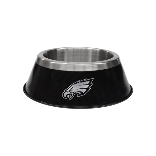 Large Stainless Steel Philadelphia Eagles Pet Bowl - Anti-Skid
