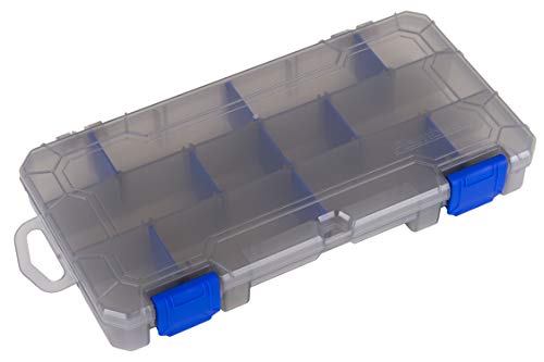 Zerust MAX Tackle Box - 18 Compartments, Smoke Gray - 9.125" x 5" x 1.25"