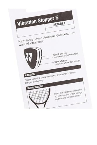 Tennis Racket Vibration Dampeners - Blue Silicone (Pack of 2)