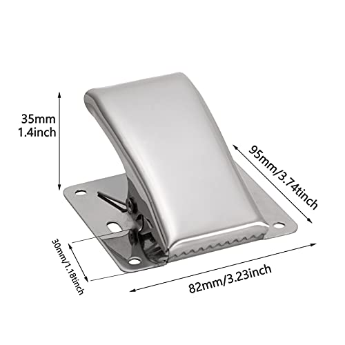 Stainless Steel Fish Fillet Clamp - Tail Clip for Easy Cleaning