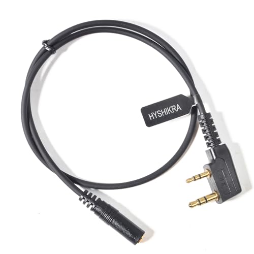 Universal 2 Pin K-Type to 3.5mm Earpiece Adapter Cable - RF-K