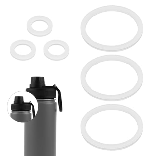 12pcs Silicone Water Bottle Lid & Spout Gasket Set
