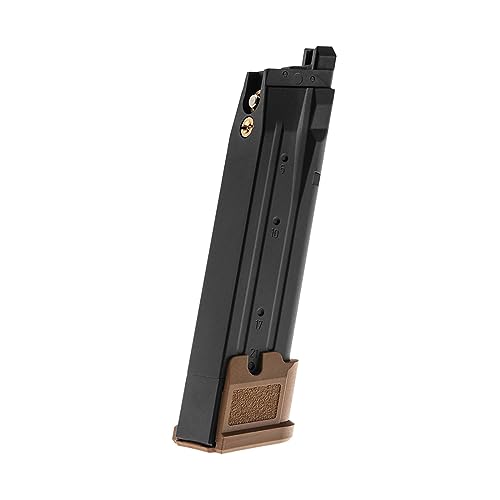 21-Round Airsoft Magazine for M17 - Green Gas Housing
