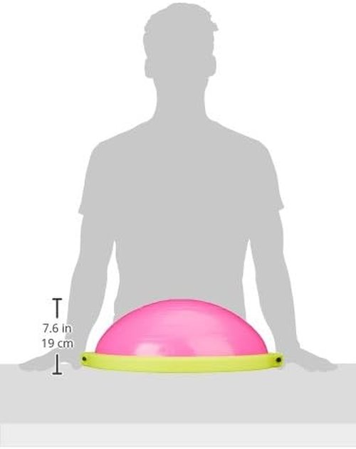 Bosu Sport Balance Trainer - Compact Travel Size for Enhanced Stability and Strength