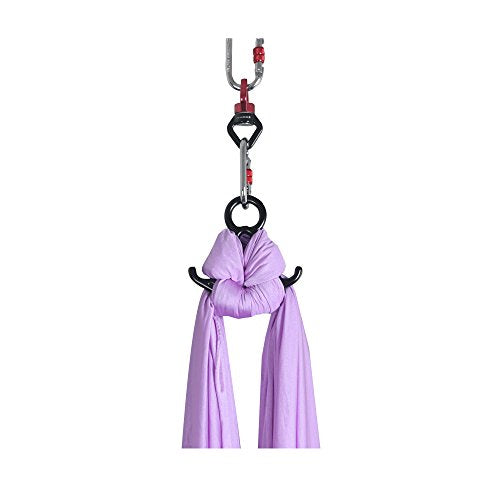 Aerial Silks Starter Kit with 11-Yard Yoga Hammock - Lavender