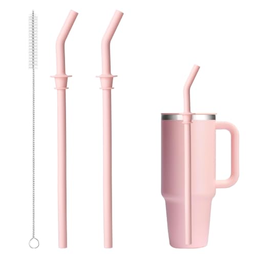 Press-In Straw Replacement for Hydro Flask Tumbler - Pink