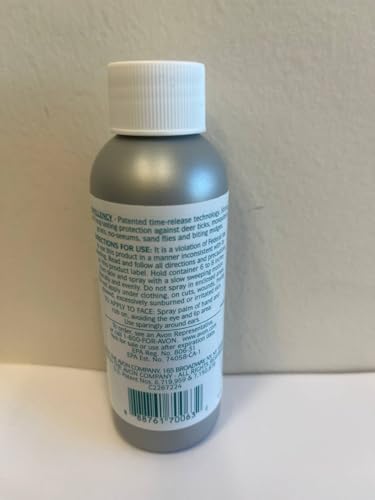 Insect Repellent Spray - 4 oz, DEET-Free, Long-Lasting Formula with Vitamin E & Aloe