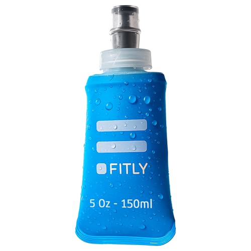 FITLY Soft Flask - Shrink As You Drink Water Bottle for Hydration