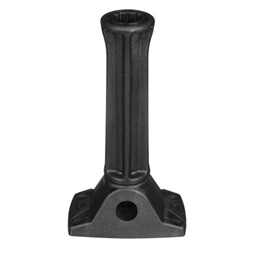 Heavy-Duty Rod Holder Extension - Black, 6-Inch Adjustment, One Size