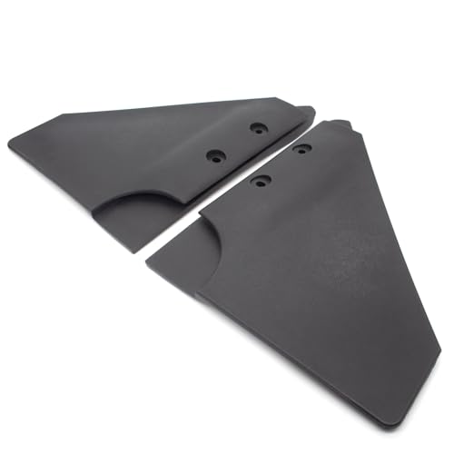 QUICKMARINER Hydrofoil Stabilizer for Outboard Motors 5-150 HP Black