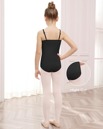 Gymnastics Leotards for Girls 2-16Y | Adjustable Straps & Stretch Fabric