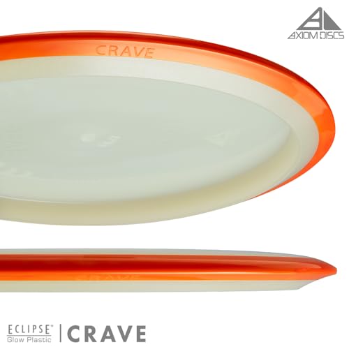 Axiom Discs Eclipse Glow Crave Fairway Driver 170-175g - Stable, Night-Visible Disc Golf