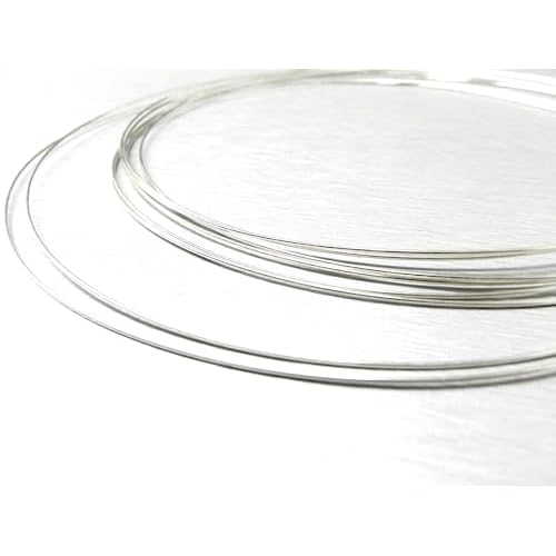 Silver Solder Wire for Soldering Jewelry Making and Repair 20Ga Extra Easy Soft Silver Solder 5 Feet