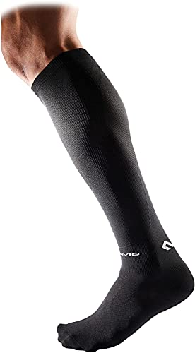 McDavid X-Large Black Calf & Shin Compression Socks - Pain Relief & Recovery (1 Pair)