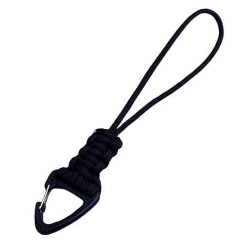 3-Pack Paracord Keychain Lanyard with Triangle Buckle Clasp