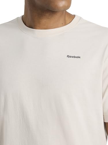 Men's Short Sleeve Crewneck T-Shirt - Lightweight Cotton-Poly Jersey - Medium / Pumice Stone