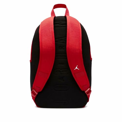 Red Jordan 23 Backpack - Burgundy with Shoe Pouch