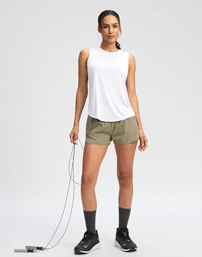 Women's Workout Tank Top - Lightweight Racerback Athletic Shirt