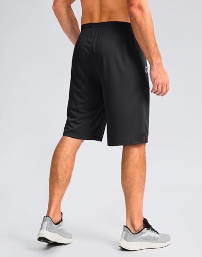 Men's Lightweight Athletic Shorts with Pockets - 9"/11" Quick Dry Gym Shorts