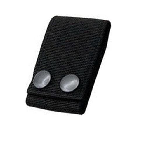 Nylon Handcuff Case with Safety Snap Closure - Black