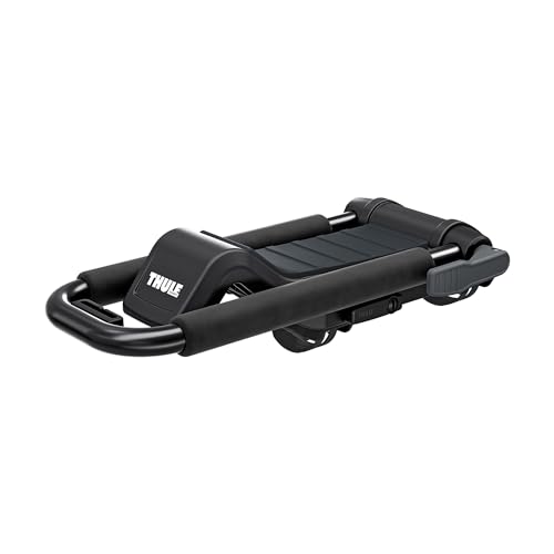 Thule Hull-a-Port XTR Kayak Rack - Holds 2 Kayaks, Folds Flat