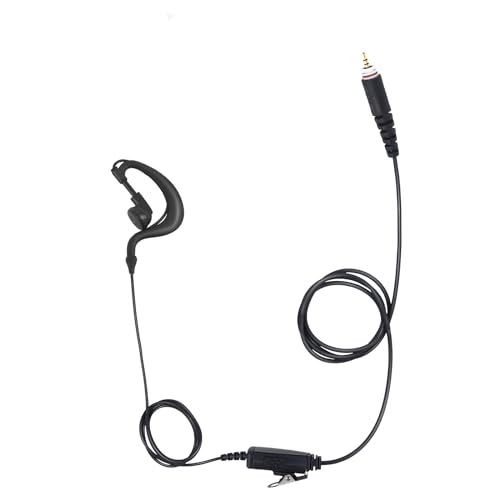 Renastar G Shape Earpiece with Mic for Motorola CLP Series Walkie Talkies
